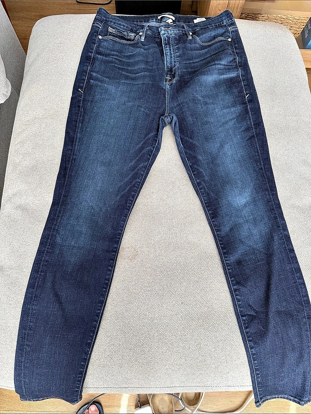 Good American Good Legs Skinny Jeans Skinny Jeans in Blue Size 16